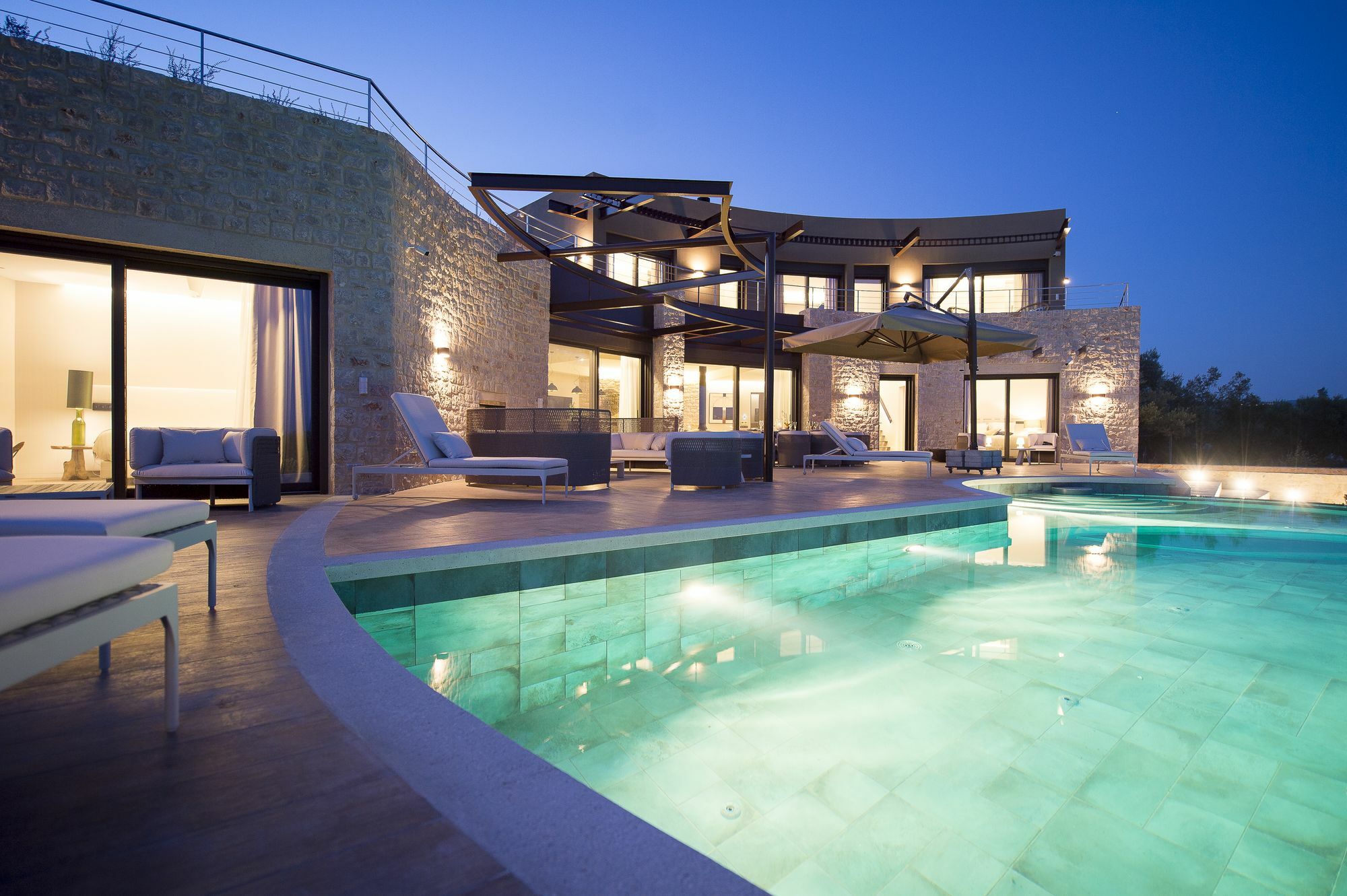 Luxury Villa The Olive Retreat Tragana  Ngoại thất bức ảnh